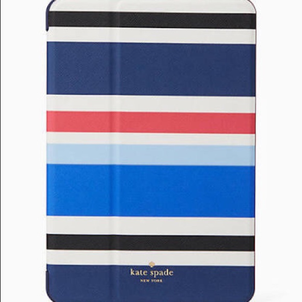 iPad Mini 4 Kate Spade Case (New Waltz Stripe)